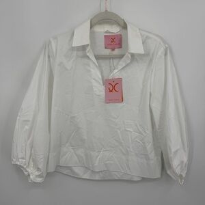 Quiet Culture Take Pause Top Snow white Size L - NWT